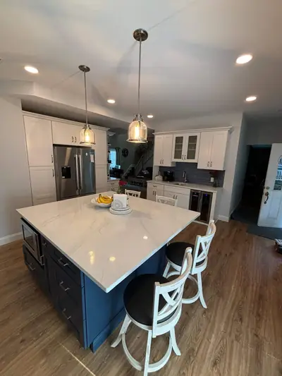 Kitchen & Open Concept by Best In Class Renovations on Long Island